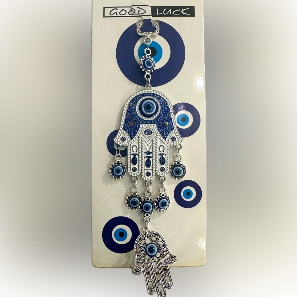 Evil Eye 🧿 Hand of Hamsa 🪬 Decor